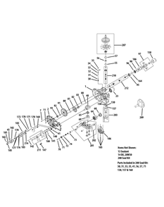 Transmission Lh 618-06002b Diagram and Parts List for Z-FORCESZ60 (53FJD-53FJD050)(2015) Cub Cadet Lawn Tractor